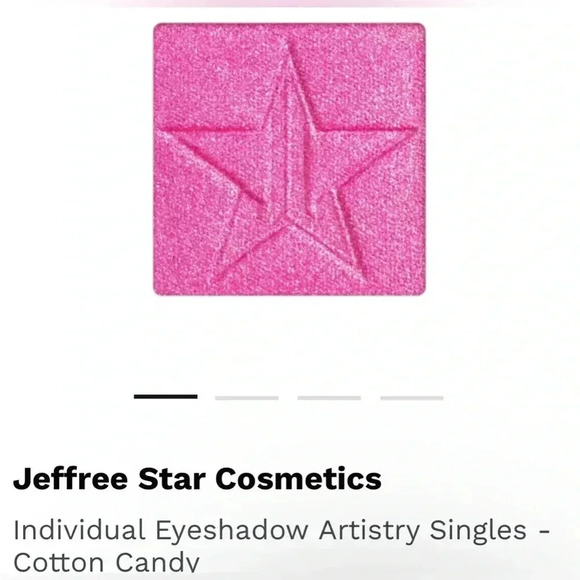 Jeffrey star cotton candy pressed pigment eye shadow - Picture 2 of 2
